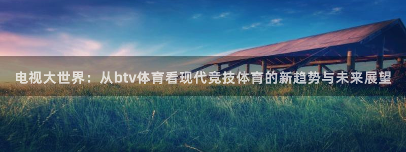 2018世界杯直播：电视大世界：从btv体育看现代竞技体育的新趋势与未来展望